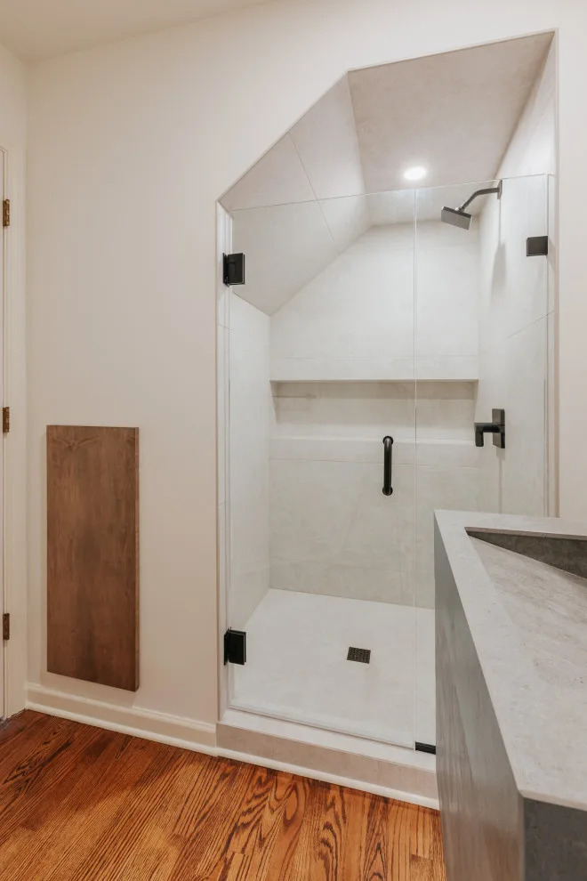 Lake Oswego Contemporary Bathroom Renovation for Two by Lamont Bros. Design & Construction - Photo 4