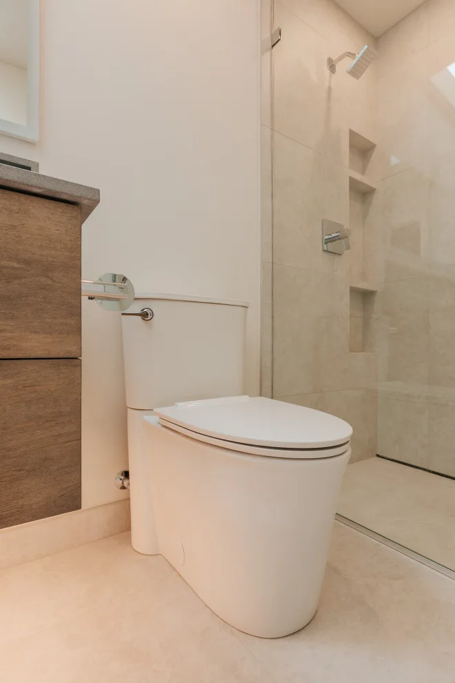 Lake Oswego Contemporary Bathroom Renovation for Two by Lamont Bros. Design & Construction - Photo 3