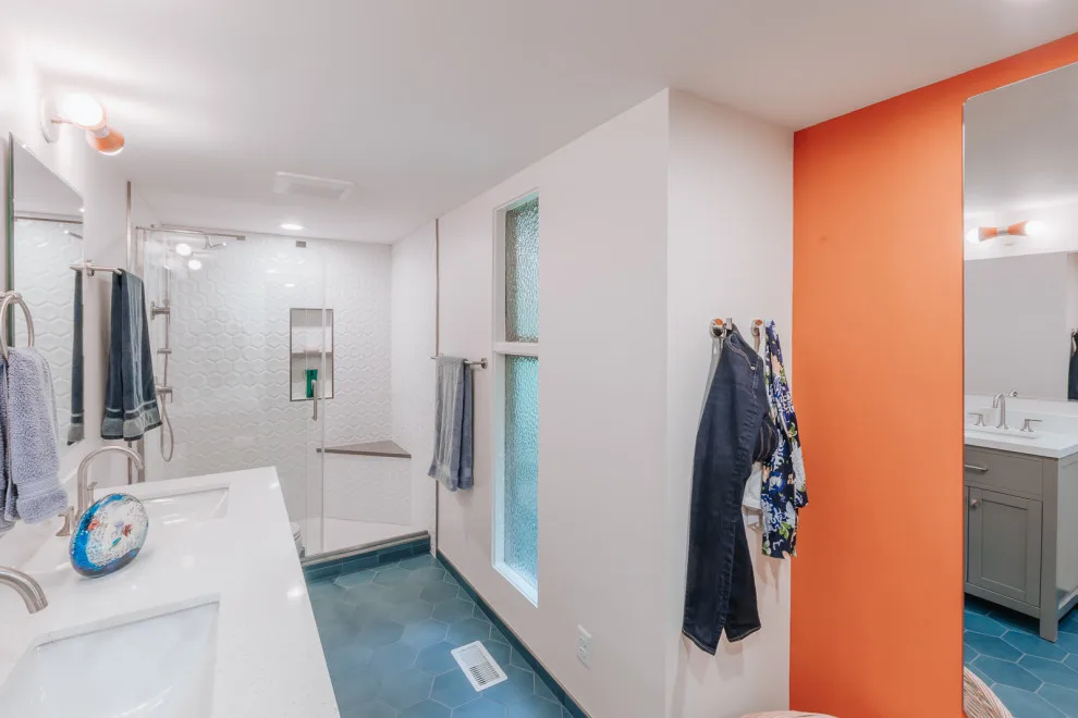 Oswego Lake Simple Bathroom Renovation by Lamont Bros. Design & Construction - Photo 10