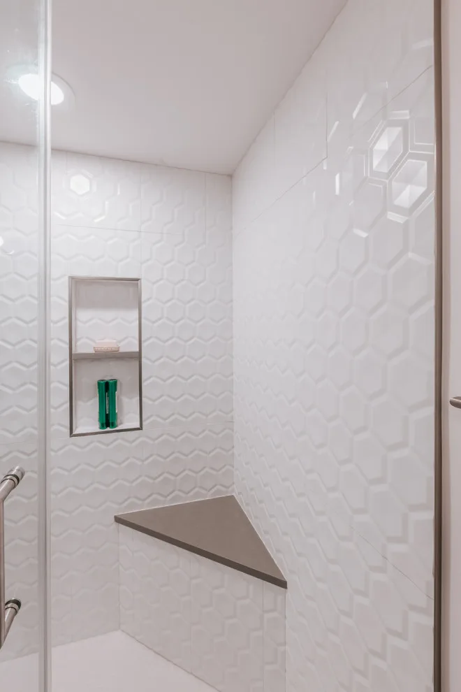 Oswego Lake Simple Bathroom Renovation by Lamont Bros. Design & Construction - Photo 6
