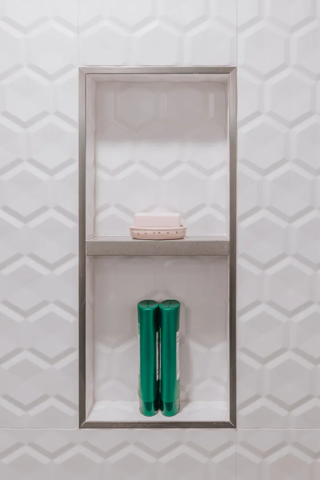 Oswego Lake Simple Bathroom Renovation by Lamont Bros. Design & Construction - Photo 3