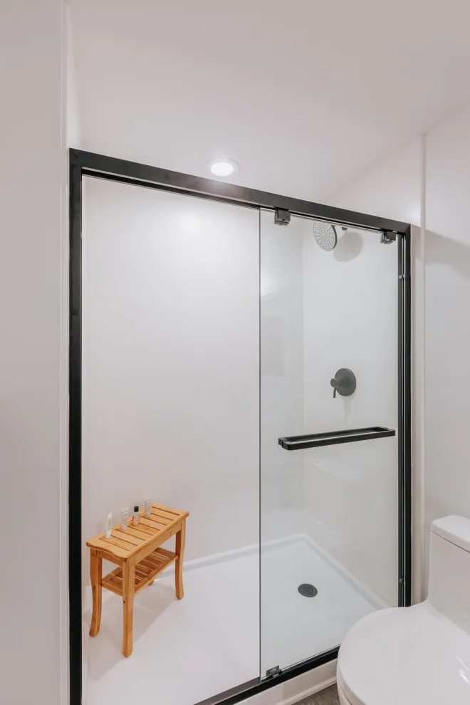 Oswego Lake Simple Bathroom Renovation by Lamont Bros. Design & Construction - Photo 11