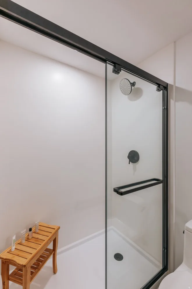 Oswego Lake Simple Bathroom Renovation by Lamont Bros. Design & Construction - Photo 4