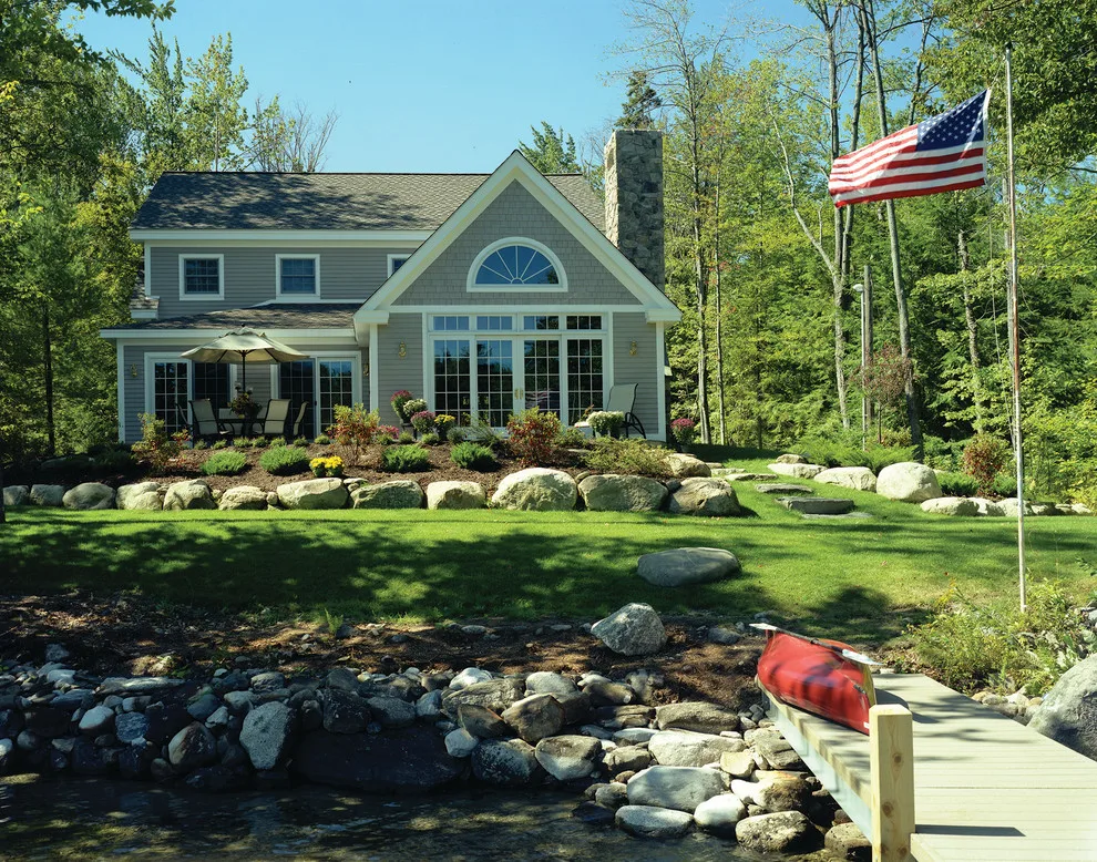 Timber Frame House at Lake Sunapee by Davis Frame Company - Photo 4