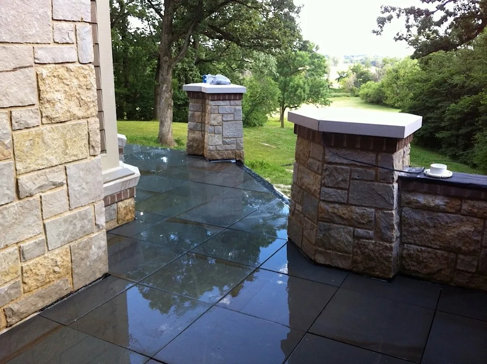 Bluestone outdoor flooring by Nest Construction - Photo 3