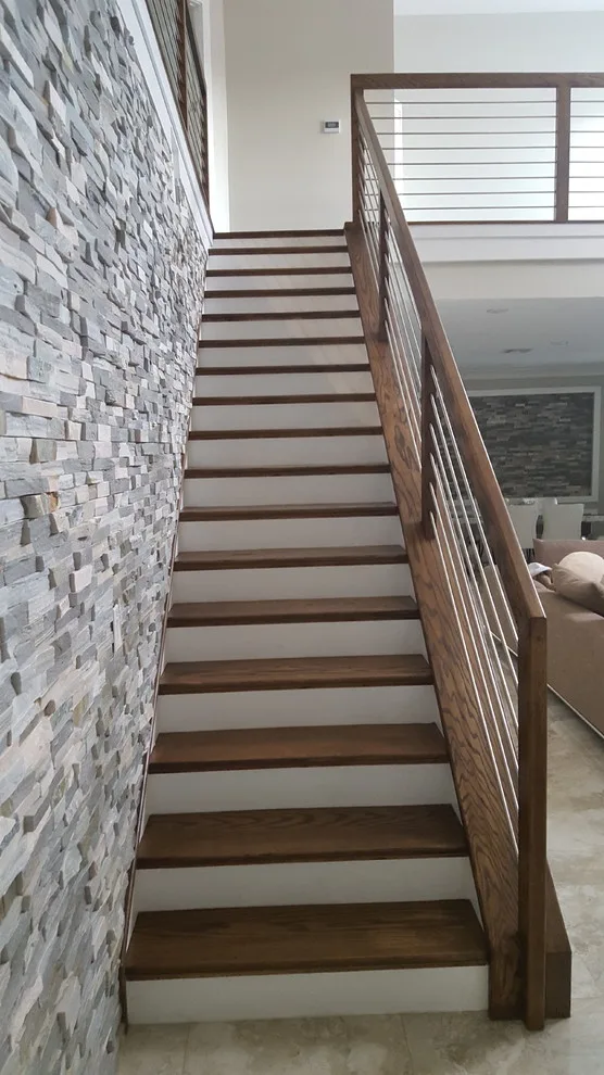 Hillsboro Boulevard - Stairway by Alpha Woodwork Inc. - Photo 3