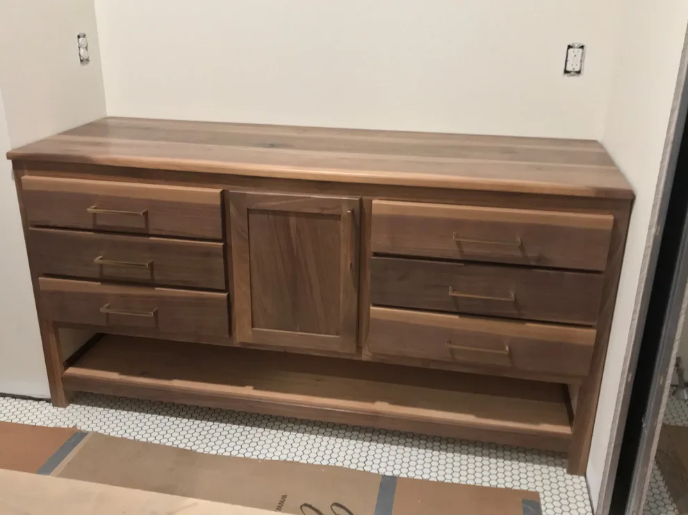 Personalized Bathroom Vanity by Longing Woodworks Company - Photo 3
