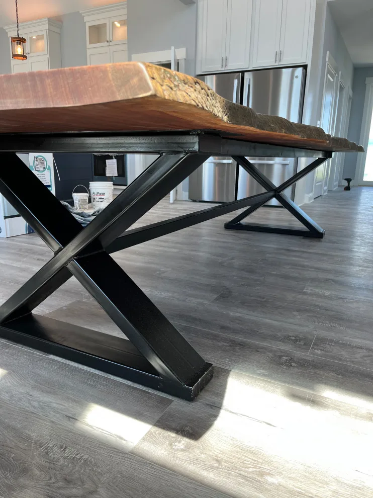 Topsail Beach House Dual Dining Table by Build It Right Woodworking - Photo 8