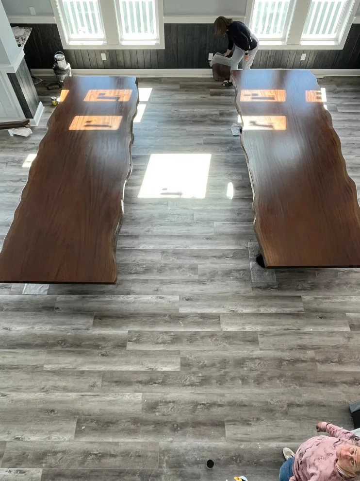 Topsail Beach House Dual Dining Table by Build It Right Woodworking - Photo 3