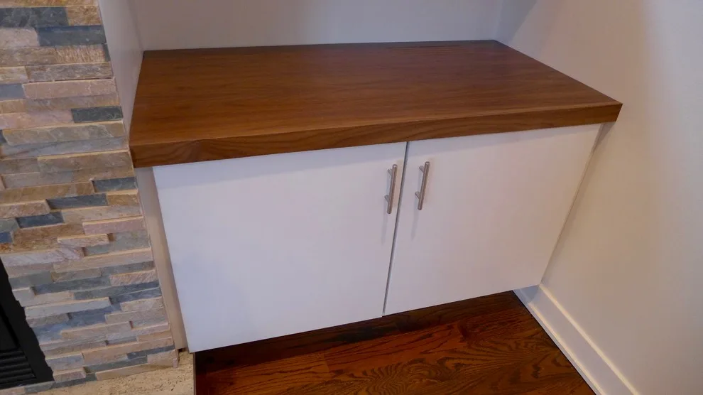 Walnut media console by Nest Construction - Photo 6