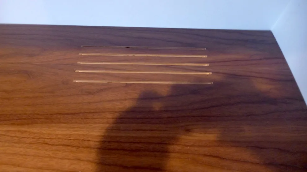 Walnut media console by Nest Construction - Photo 5