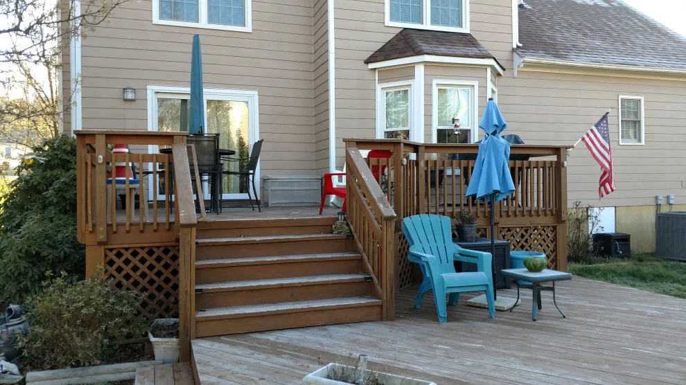 Chesterfield deck restoration and staining project by Danny R Ammons Jr Construction - Photo 3