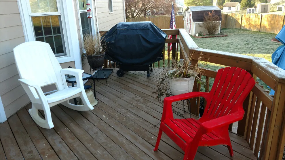 Chesterfield deck restoration and staining project by Danny R Ammons Jr Construction - Photo 9