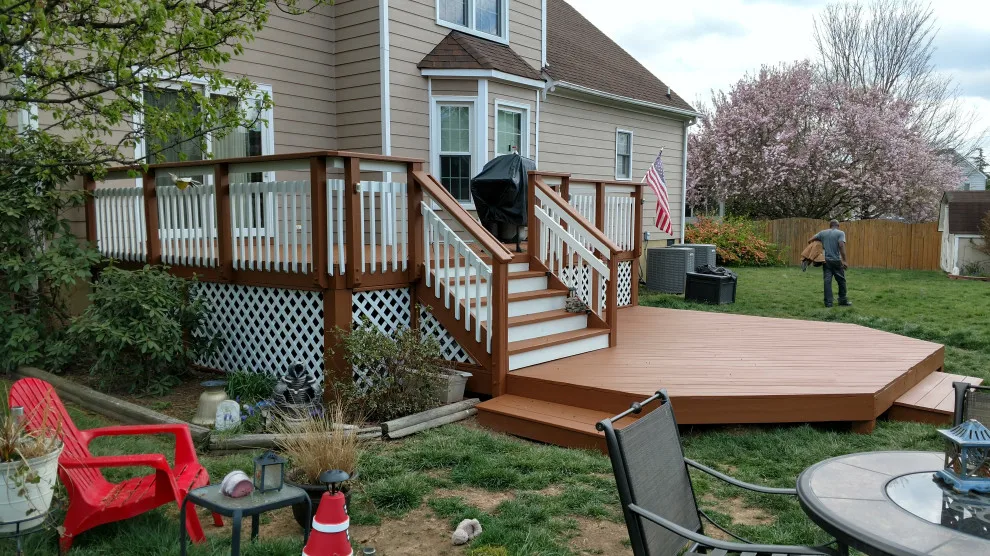 Chesterfield deck restoration and staining project by Danny R Ammons Jr Construction - Photo 8