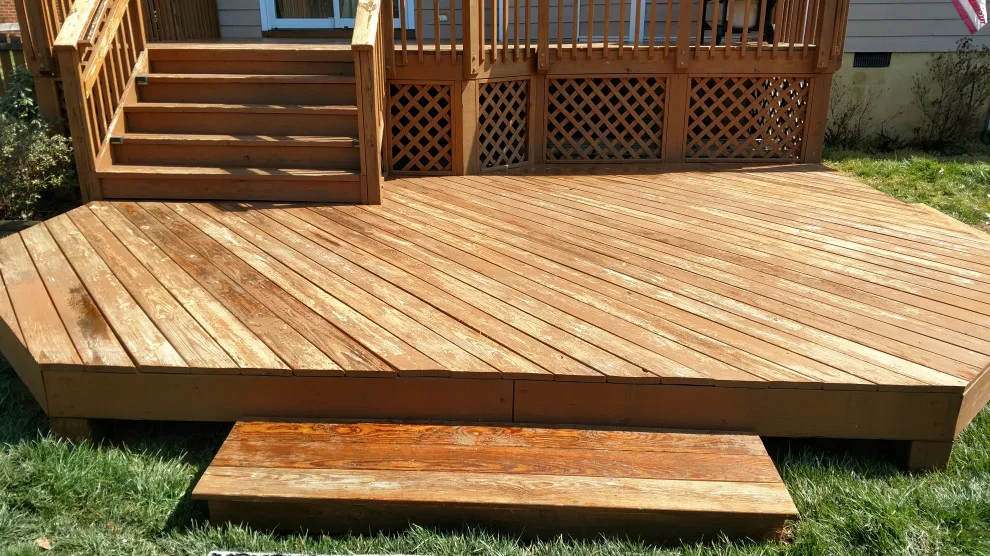 Chesterfield deck restoration and staining project by Danny R Ammons Jr Construction - Photo 6