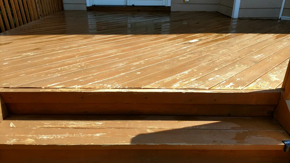 Chesterfield deck restoration and staining project by Danny R Ammons Jr Construction - Photo 7