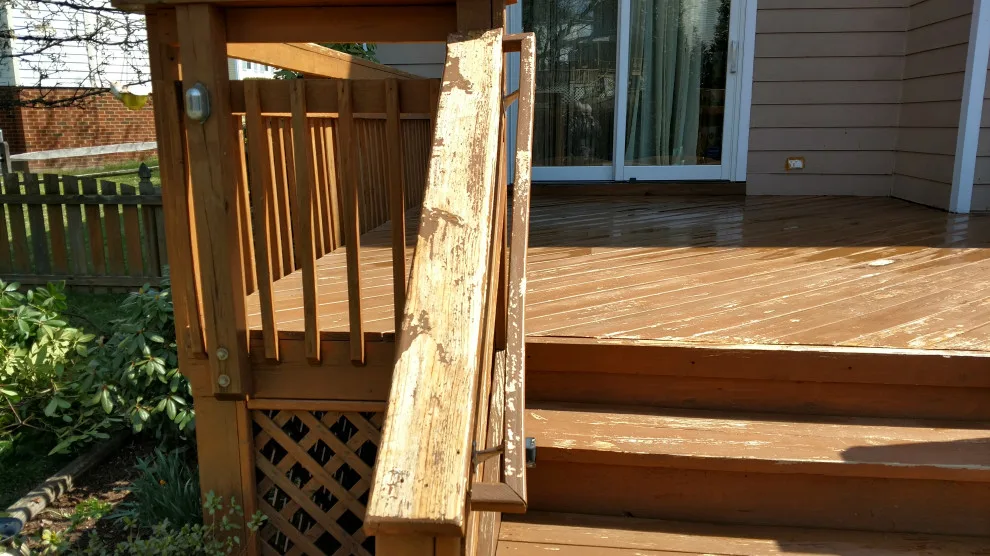 Chesterfield deck restoration and staining project by Danny R Ammons Jr Construction - Photo 13