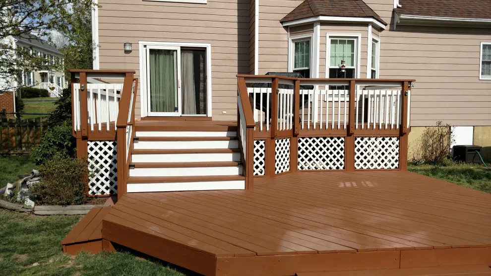 Chesterfield deck restoration and staining project by Danny R Ammons Jr Construction - Photo 4