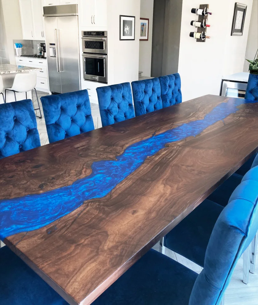 Claro Walnut River Dining Table by The Ole Wood Shack - Photo 2