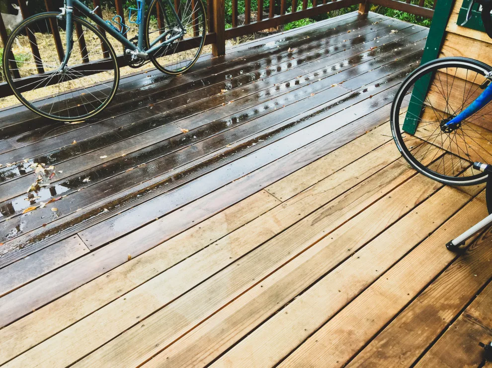 Deck for Santa Cruz Cabin by Santa Cruz Timber Works - Photo 4
