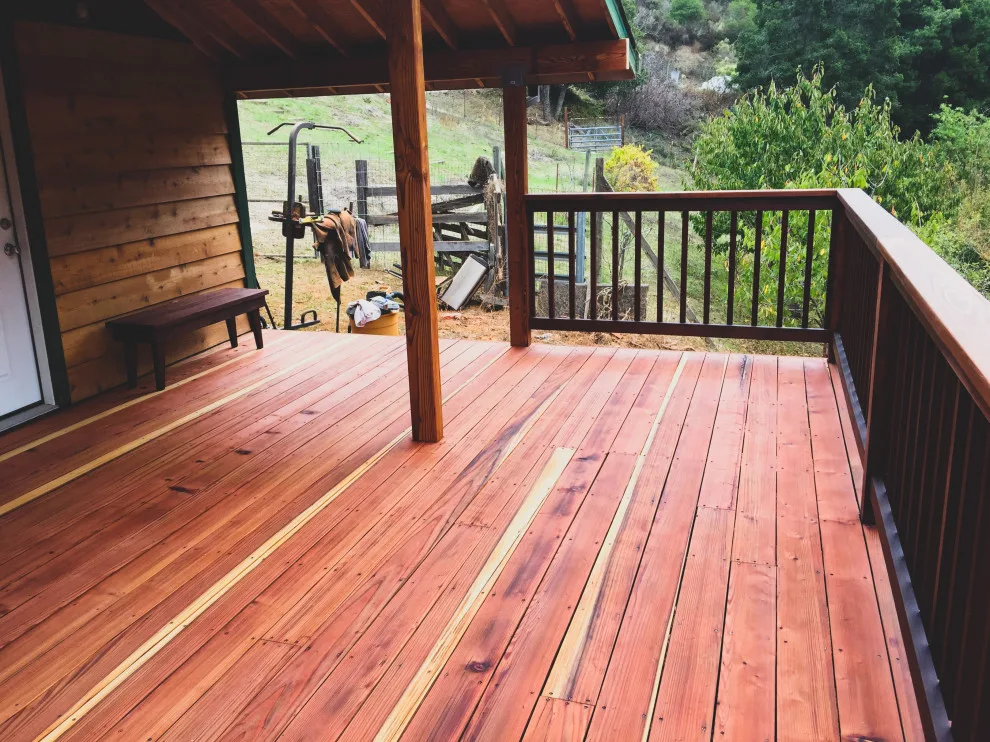 Deck for Santa Cruz Cabin by Santa Cruz Timber Works - Photo 7