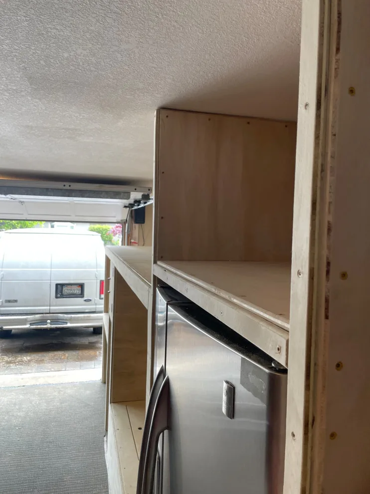 Garage Shelving with Integrated Bed by David Bullene Designs - Photo 3