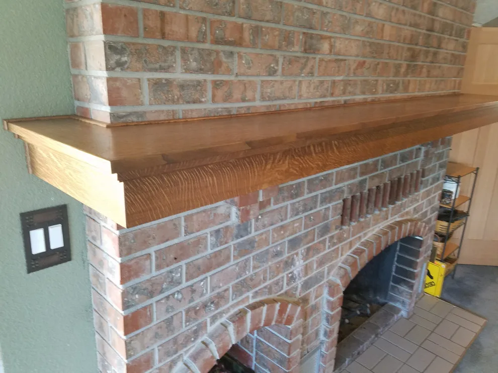 Mantle with Hidden Storage by The Creative Carpenter LLC - Photo 2