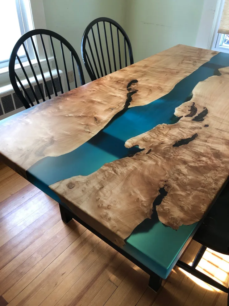 Maple River Table with Live Edge by The Ole Wood Shack - Photo 2