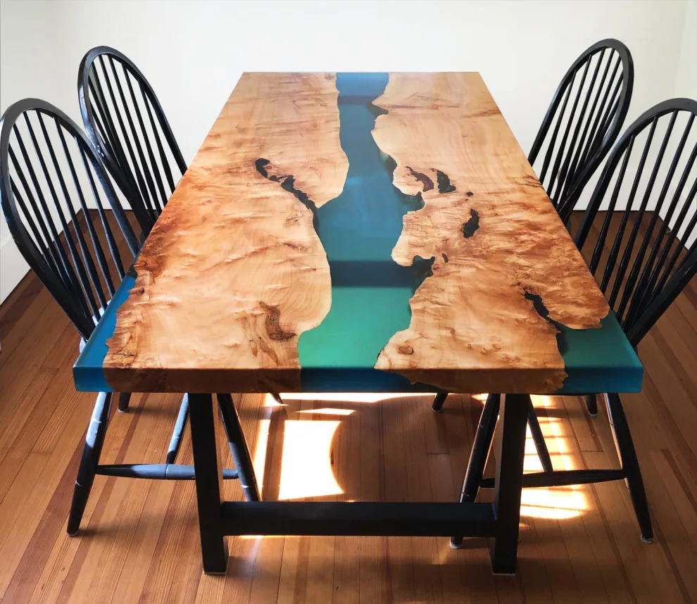 Maple River Table with Live Edge by The Ole Wood Shack - Photo 5