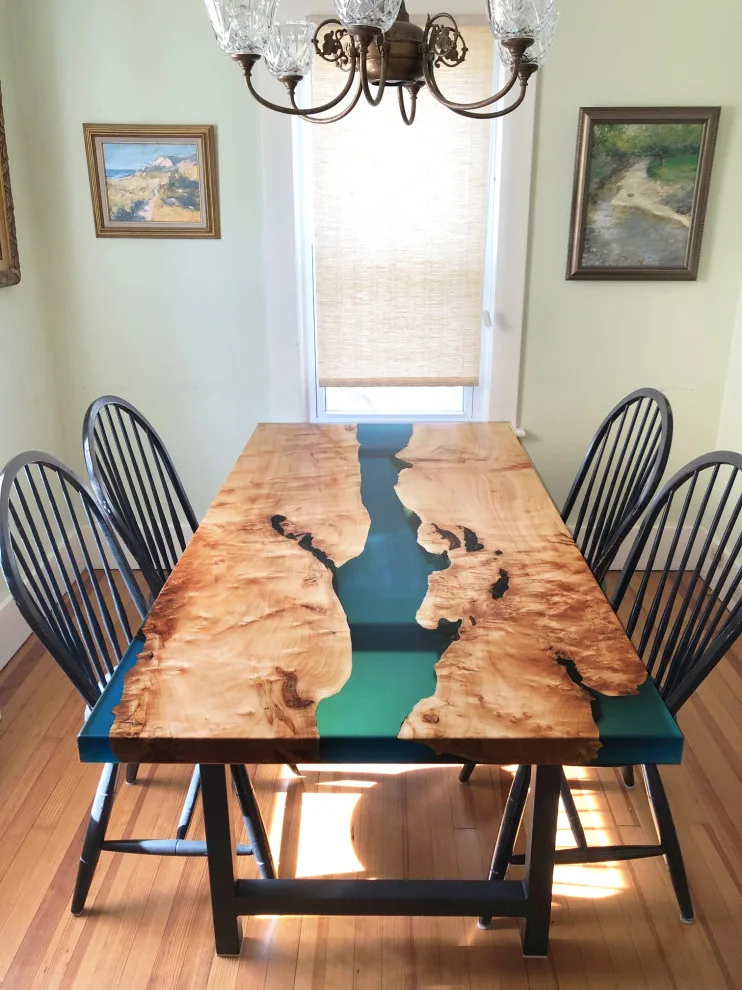 Maple River Table with Live Edge by The Ole Wood Shack - Photo 4