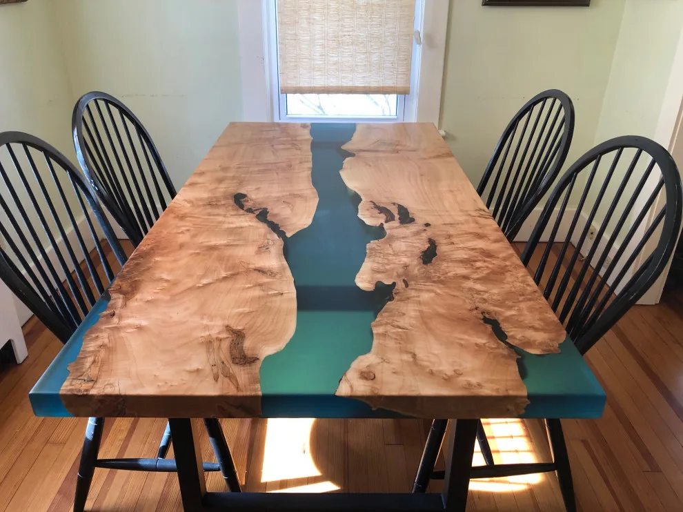 Maple River Table with Live Edge by The Ole Wood Shack - Photo 3