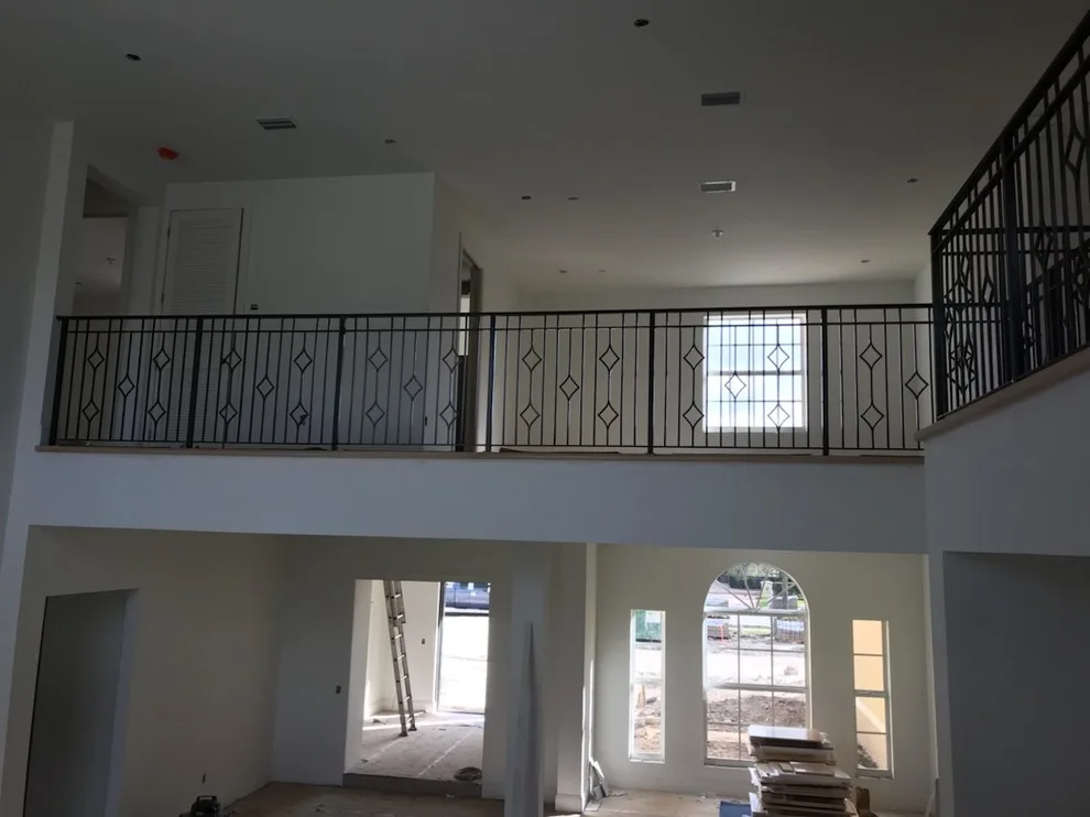 Metal Handrail Installation in Davie, FL by Alpha Woodwork Inc. - Photo 3