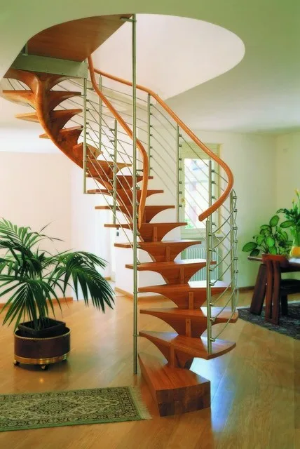 Contemporary Stairways by Alpha Woodwork Inc. - Photo 16