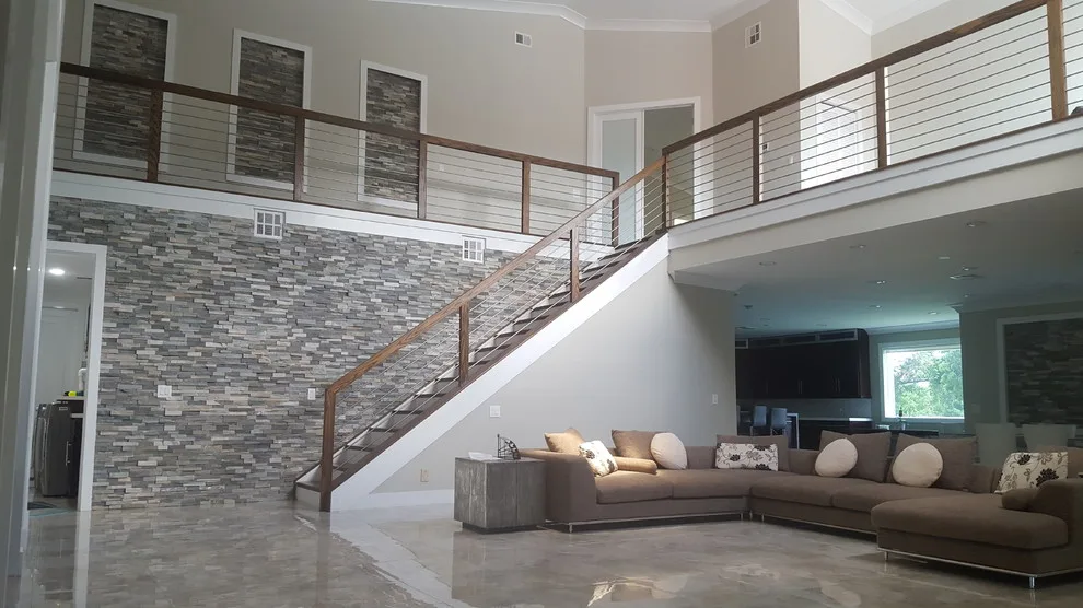 Contemporary Stairways by Alpha Woodwork Inc. - Photo 20