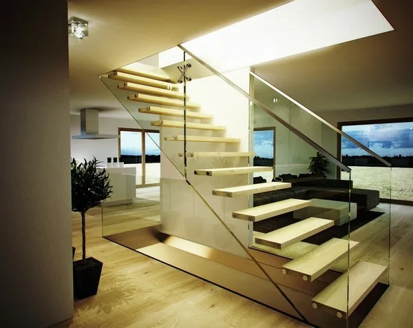 Contemporary Stairways by Alpha Woodwork Inc. - Photo 2