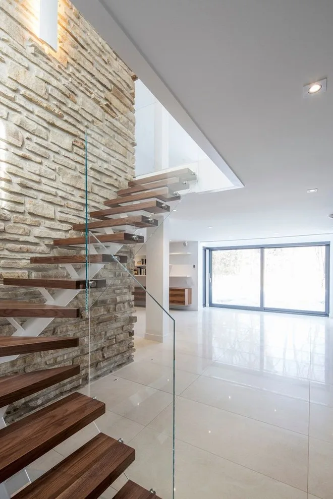 Contemporary Stairways by Alpha Woodwork Inc. - Photo 24