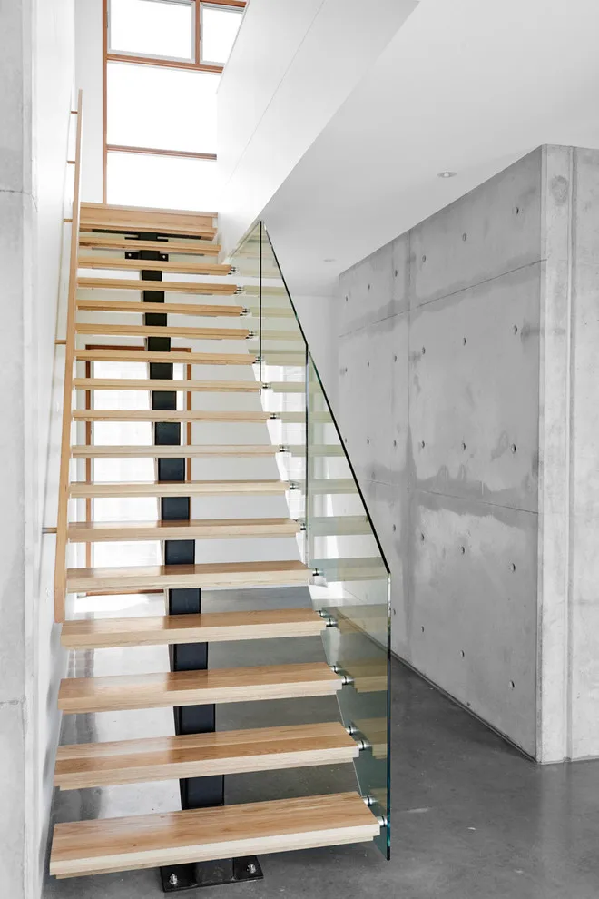 Contemporary Stairways by Alpha Woodwork Inc. - Photo 8