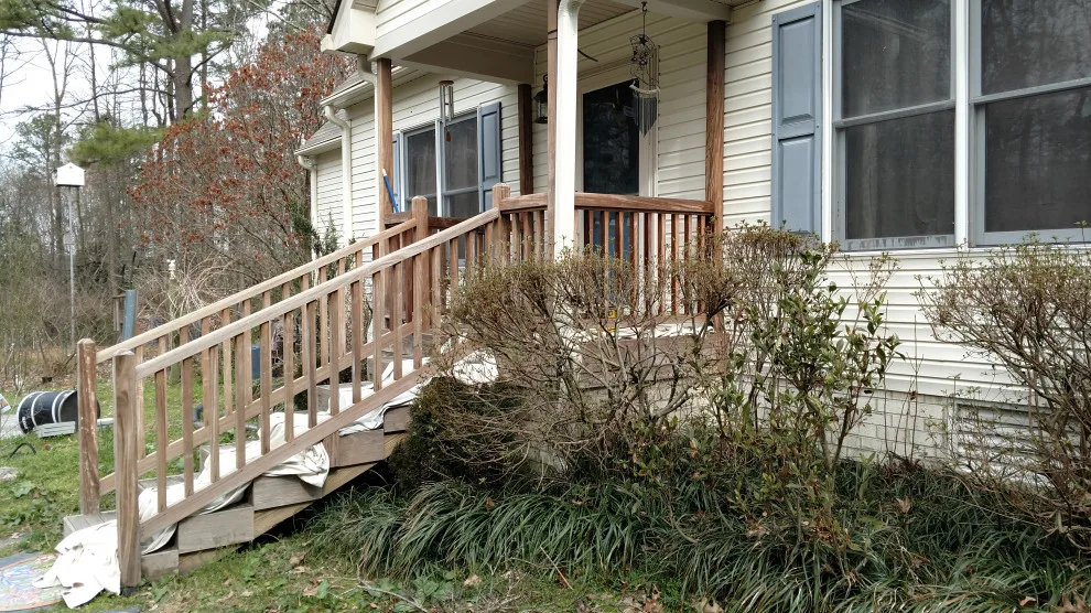 New Kent porch staining project by Danny R Ammons Jr Construction - Photo 10