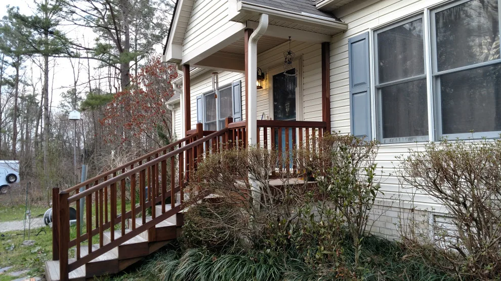 New Kent porch staining project by Danny R Ammons Jr Construction - Photo 8
