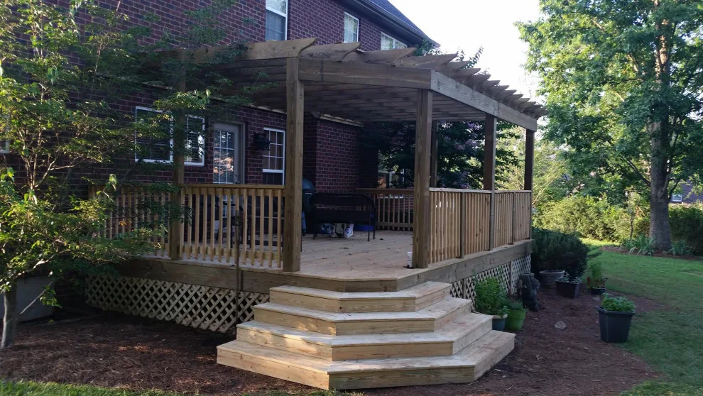 Octagonal Steps and Deck by SFC Carpentry - Photo 2