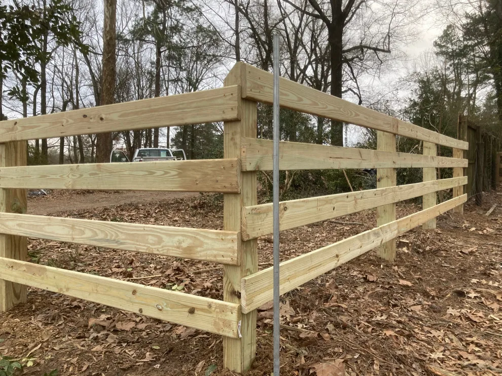 Rail Fence and Cattle Gate Restoration by 1 Handy Craftsman - Photo 8