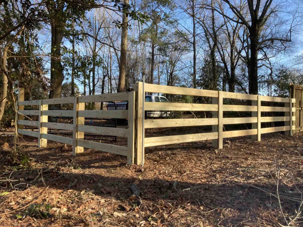 Rail Fence and Cattle Gate Restoration by 1 Handy Craftsman - Photo 2