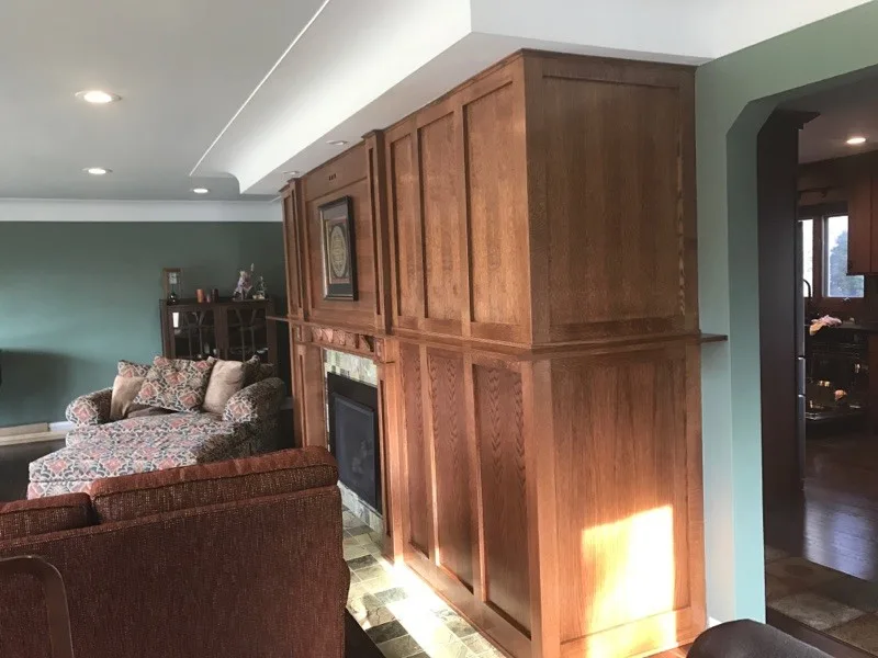 Shelby Township - Woodworking for Fireplace Surround by Multi Drywall & Partition, LLC - Photo 2