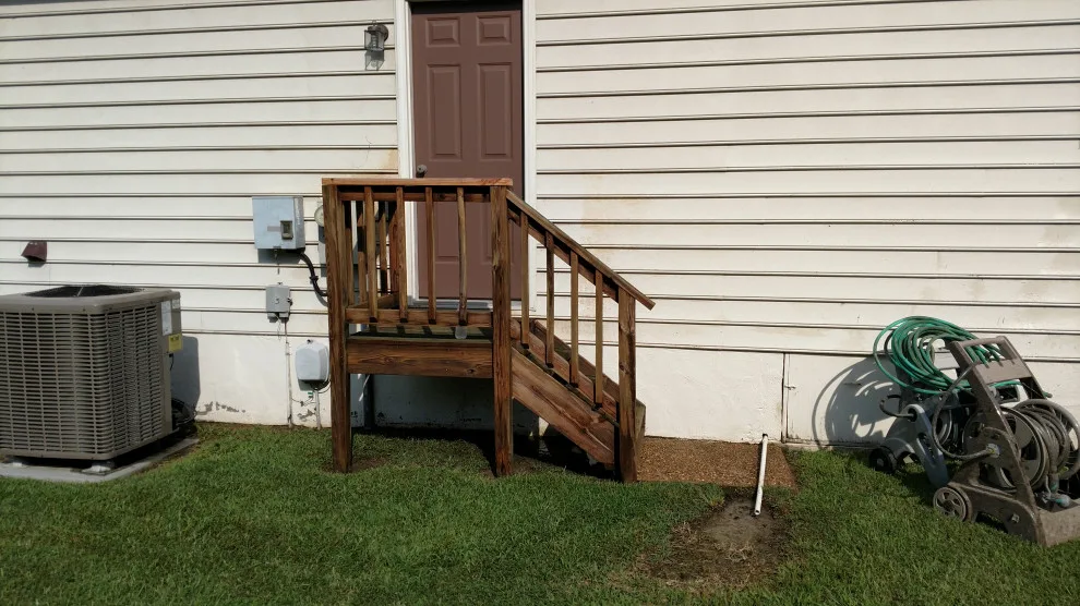 Varina deck restoration and staining project by Danny R Ammons Jr Construction - Photo 12