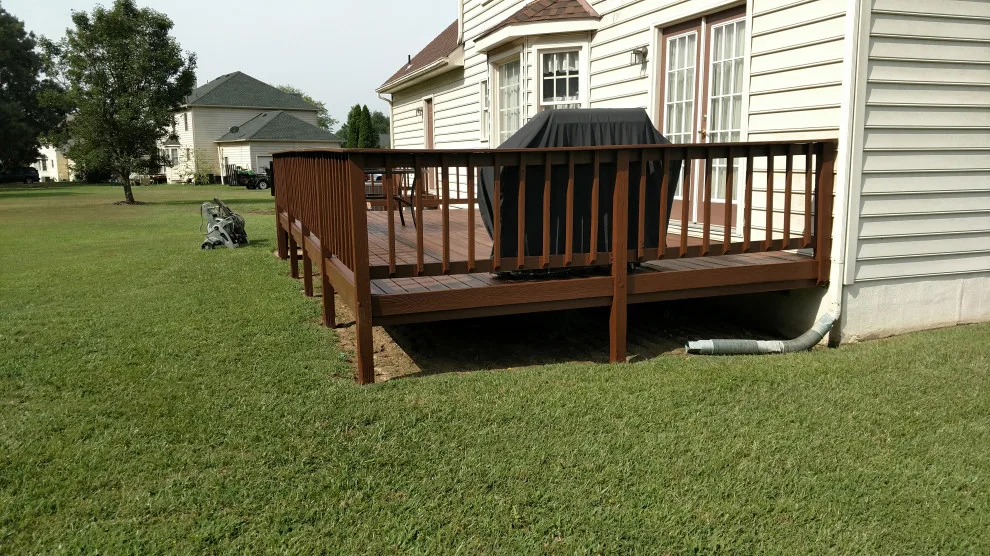 Varina deck restoration and staining project by Danny R Ammons Jr Construction - Photo 6