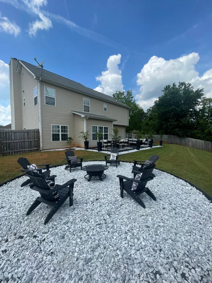 Elevate your backyard into a custom entertainment haven with personalized setups by Johnnys Fire Pit And Border - Photo 13