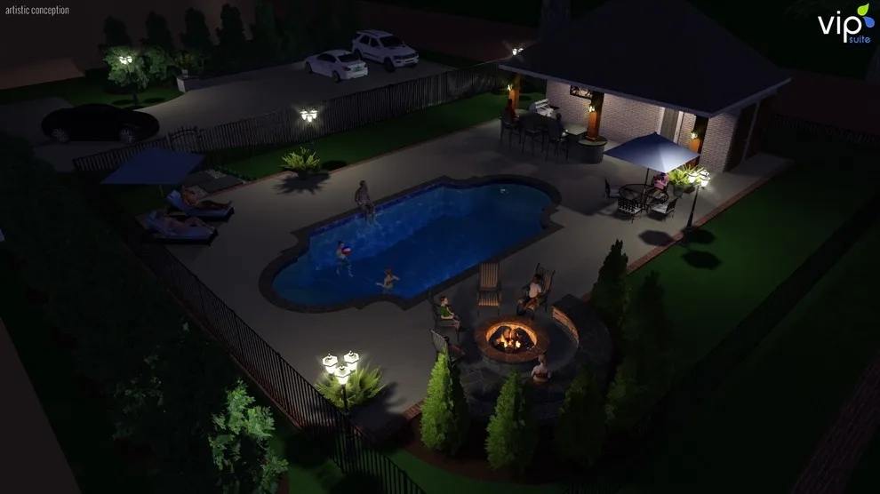 Three-Dimensional Designs by Covenant Pool And Landscape - Photo 11
