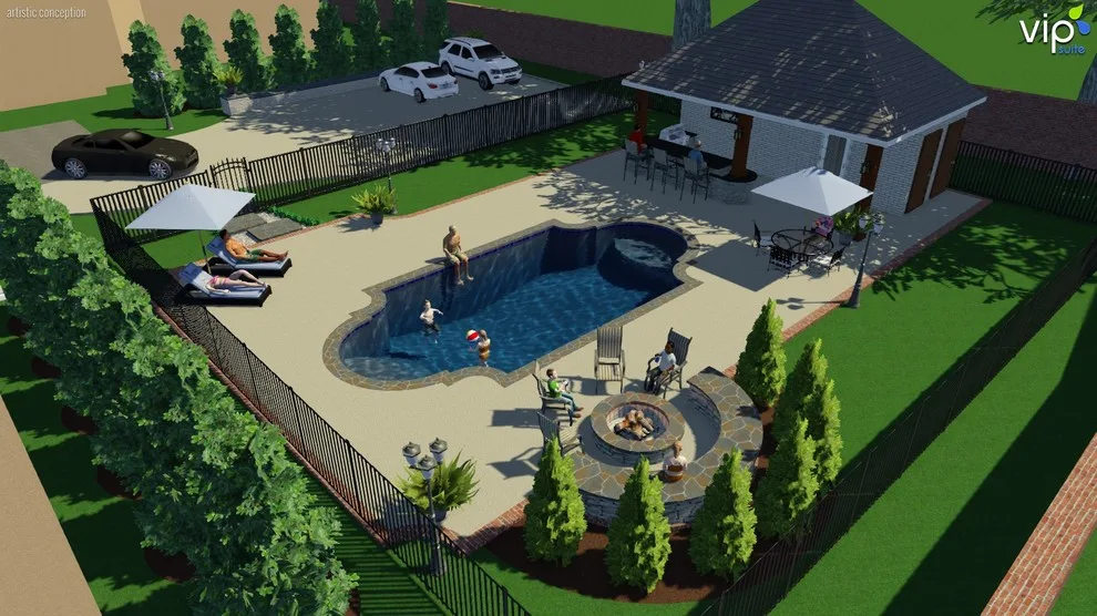 Three-Dimensional Designs by Covenant Pool And Landscape - Photo 24