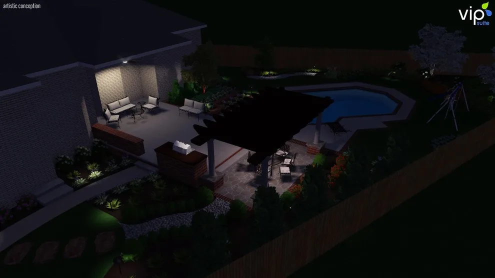 Three-Dimensional Designs by Covenant Pool And Landscape - Photo 13