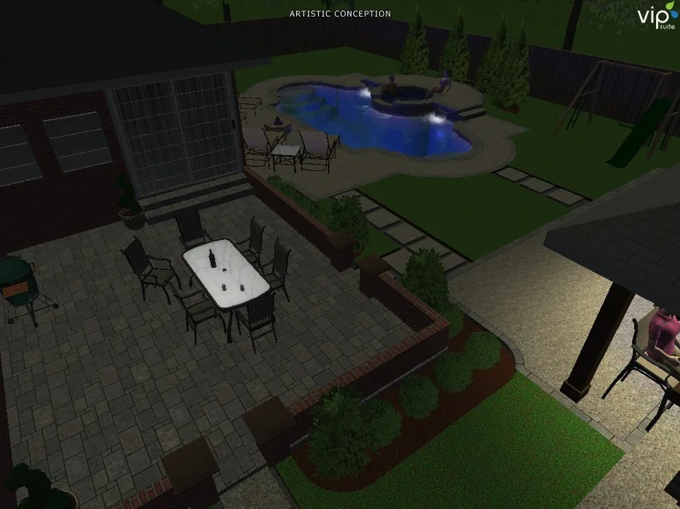 Three-Dimensional Designs by Covenant Pool And Landscape - Photo 7